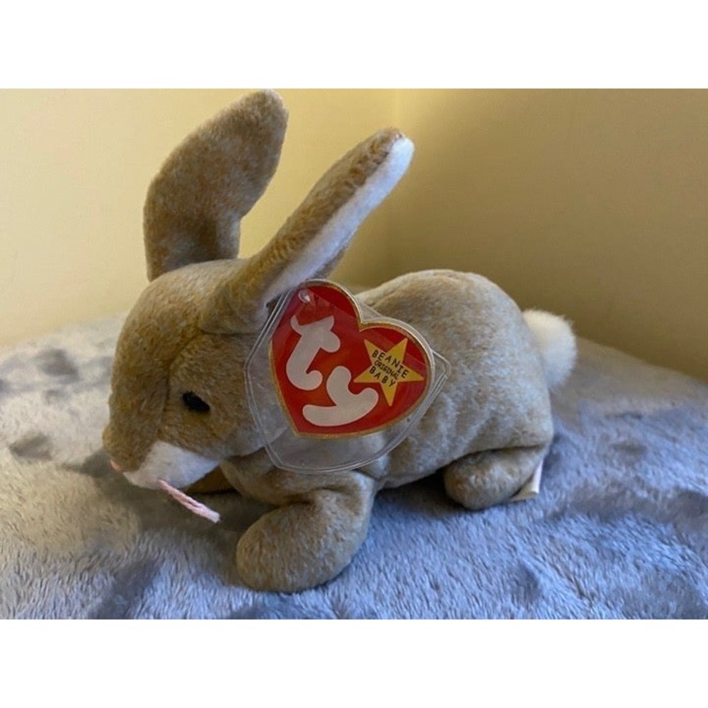 Ty Beanie Babies Nibbly The Bunny Rabbit May 7 1998 Vintage